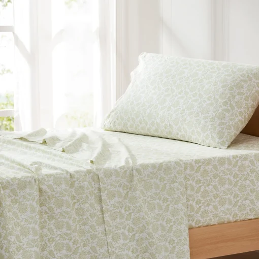 Floral Jacobean Cotton Sheet Set