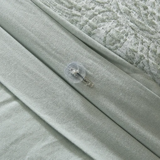 Floral Jacobean Gauze Jacquard Duvet Cover Set