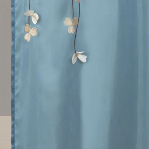 Flower Drops Shower Curtain