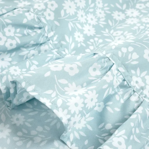 Garden Of Flowers Ruffle Sheet Set
