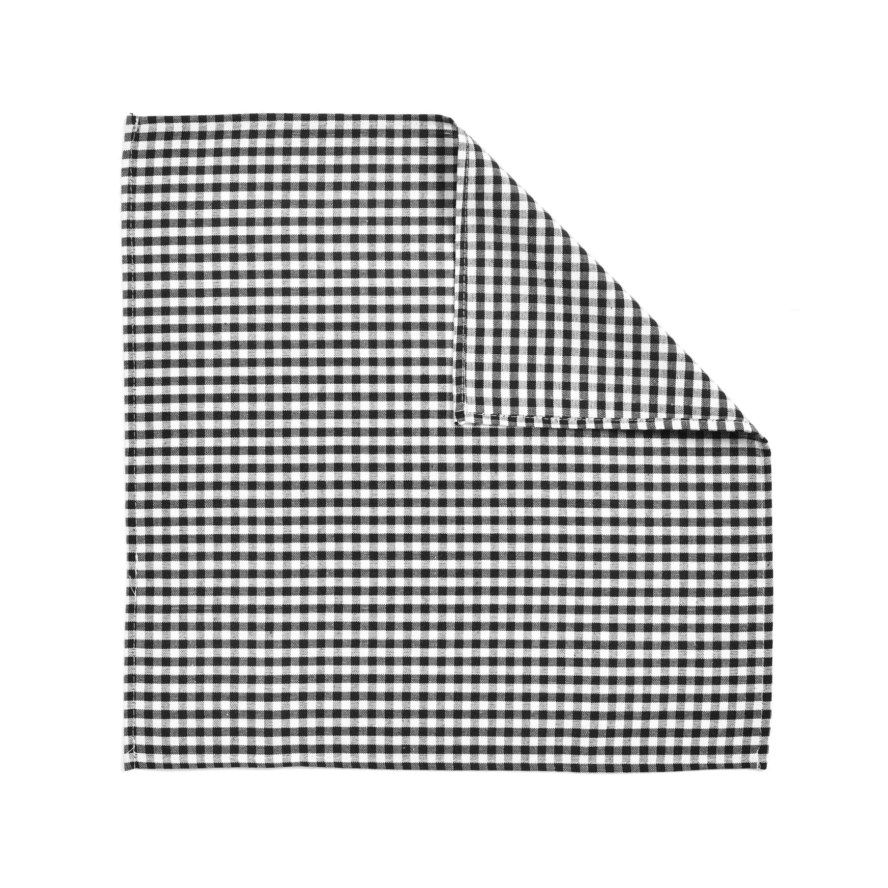 Gingham Check Yarn Dyed Napkin 4-Pack Set
