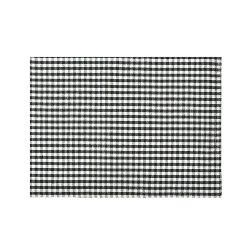Gingham Check Yarn Dyed Placemat 4-Pack Set
