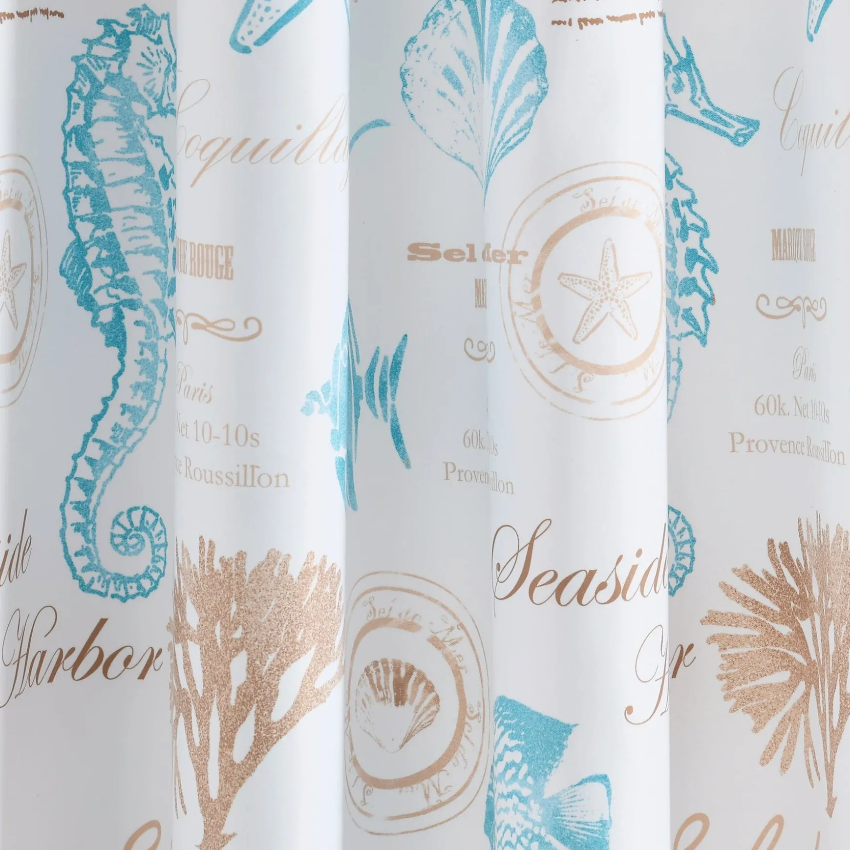 Harbor Life Light Filtering Window Curtain Panel Set