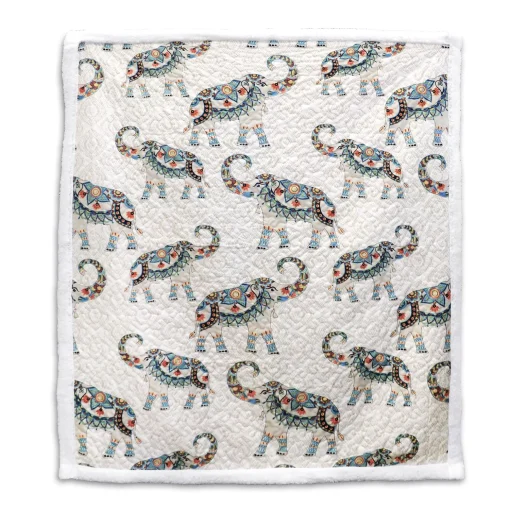 Hati Elephants Throw Sherpa