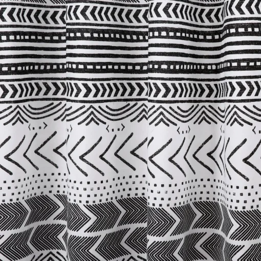 Hygge Geo Shower Curtain