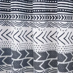 Hygge Geo Shower Curtain