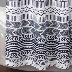 Hygge Geo Shower Curtain