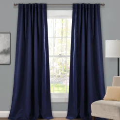 Insulated Back Tab Blackout Curtain Panel Set