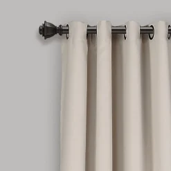Insulated Grommet Blackout Window Curtain Panel Set