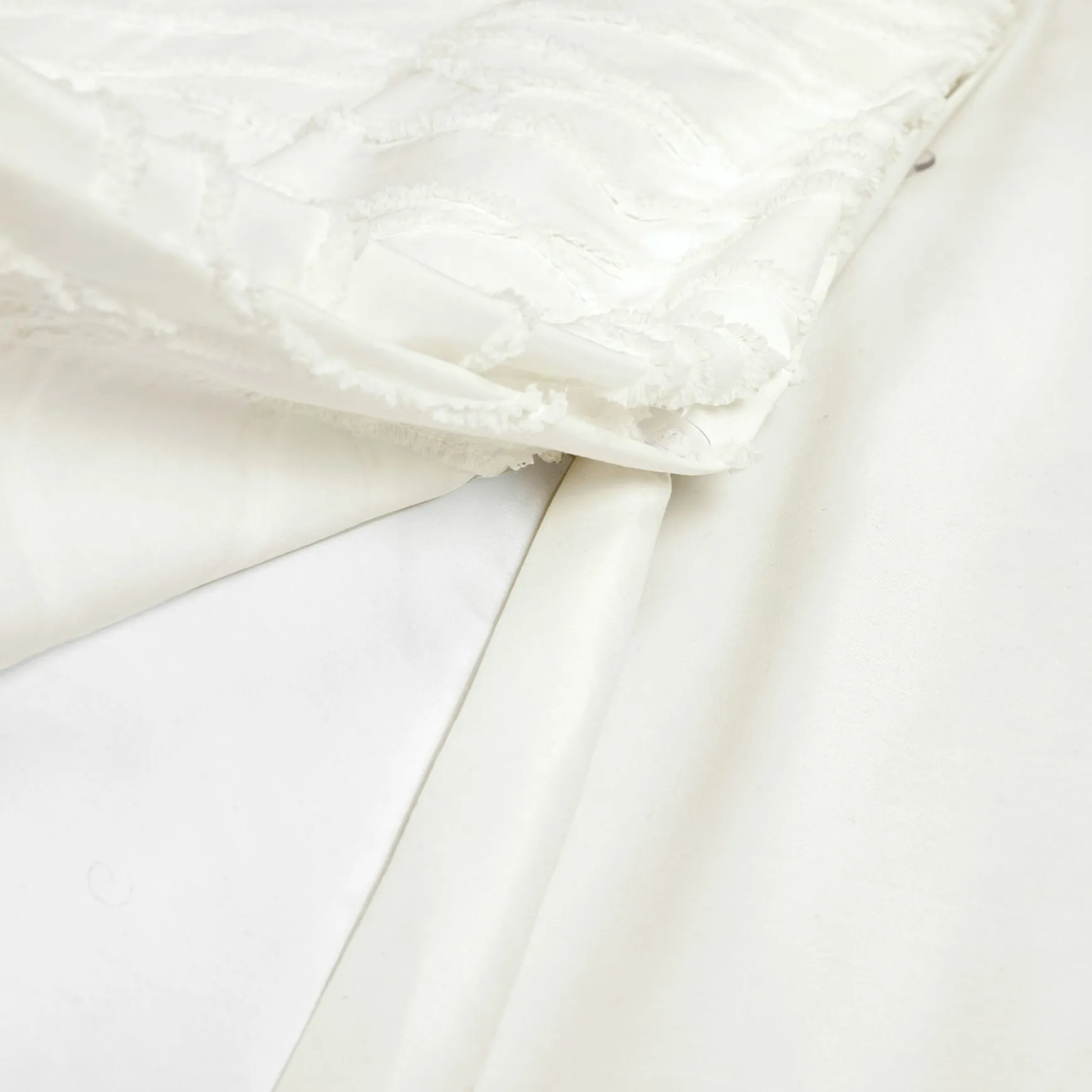 Jacquard Wave Duvet Cover 3 Piece Set