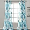 Leah Sheer Window Curtain Panel Set