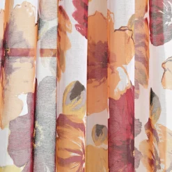 Leah Sheer Window Curtain Panel Set