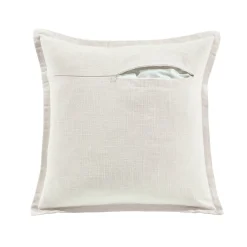 Let's Stay Home Script Decorative Pillow Cover