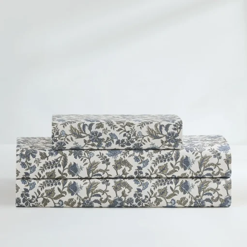 Lillian Block Print Cotton Sheet Set