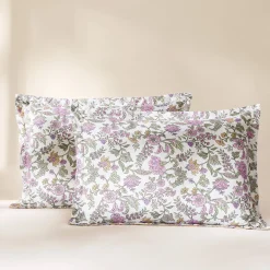 Lillian Block Print Reversible Comforter Set 5Pc