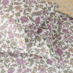 Lillian Block Print Reversible Comforter Set 5Pc