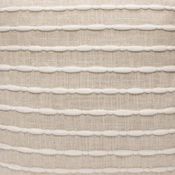 Linear Tassel Decorative Pillow