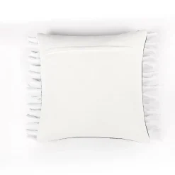 Linear Tassel Decorative Pillow