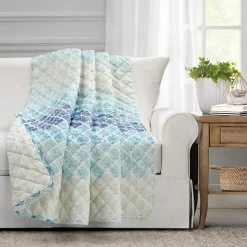 Medallion Ombre Reversible Throw