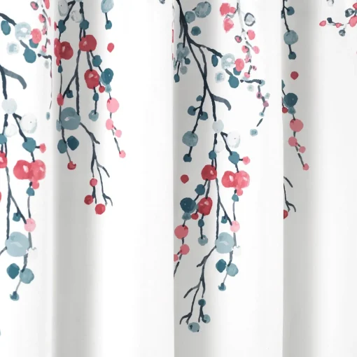 Mirabelle Watercolor Floral Shower Curtain