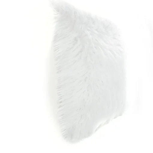 Mongolian Luca Soft Faux Fur Decorative Pillow Cover