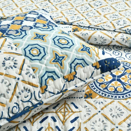 Monique Patch 3 Piece Quilt Set