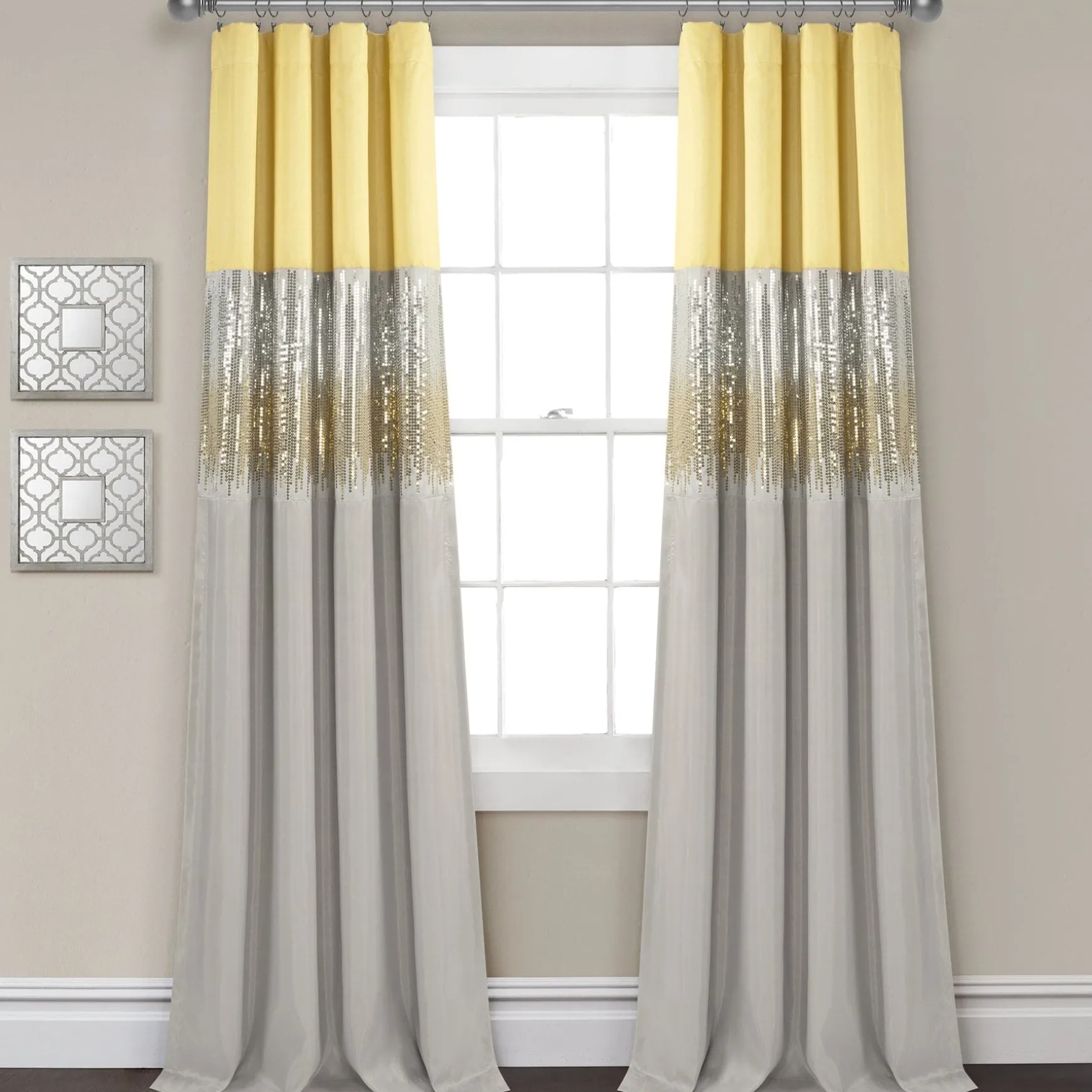 Night Sky 100% Blackout Window Curtain Panel