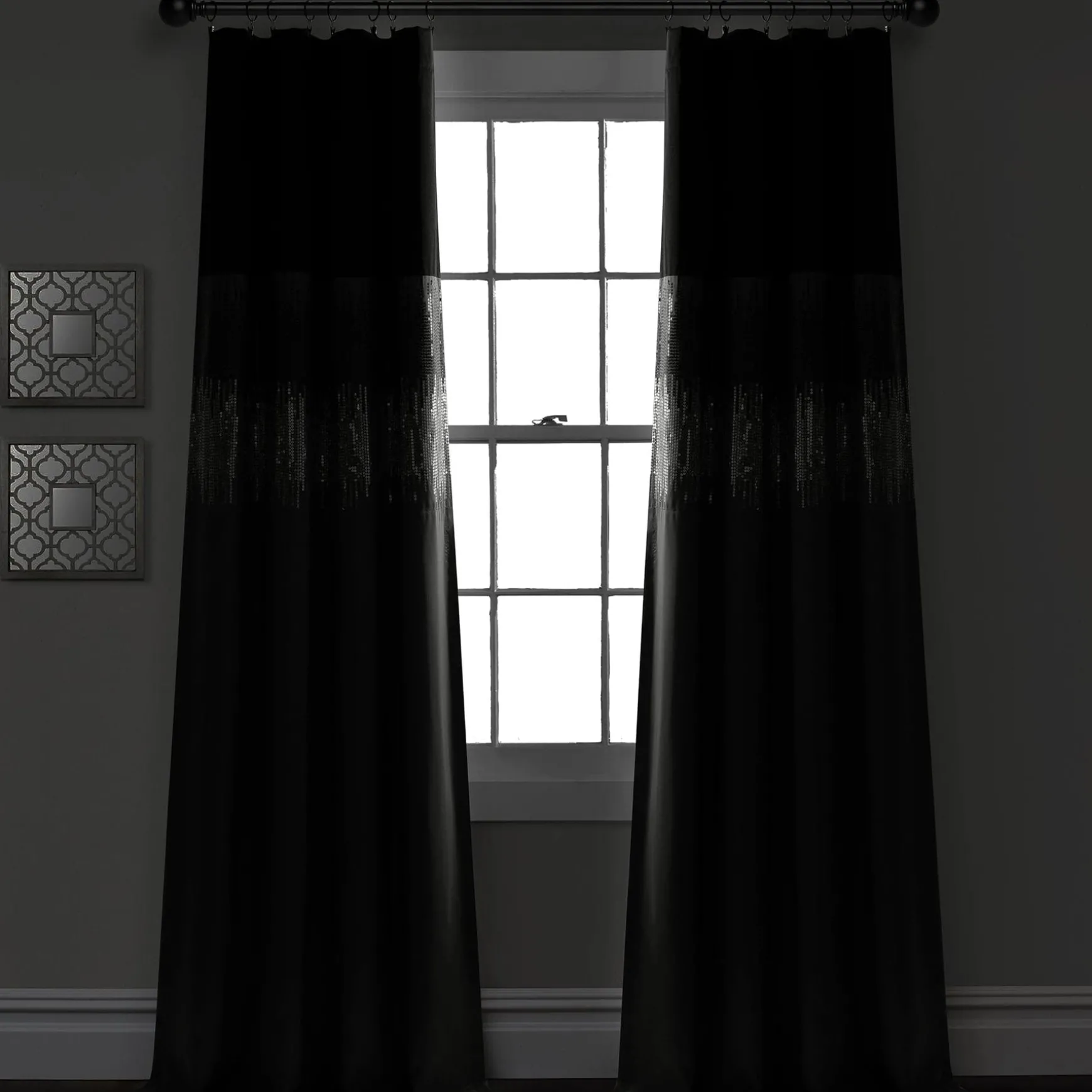 Night Sky 100% Blackout Window Curtain Panel
