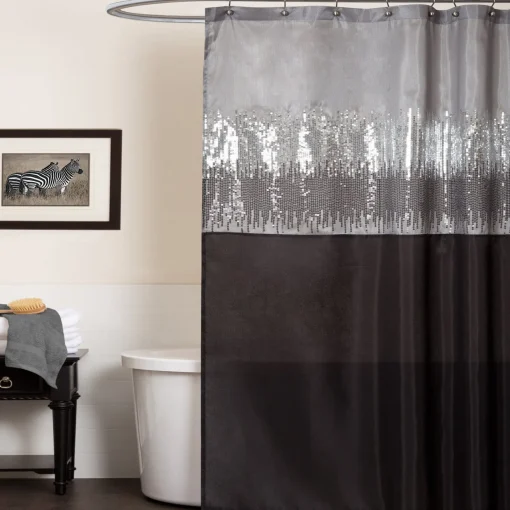 Night Sky Shower Curtain