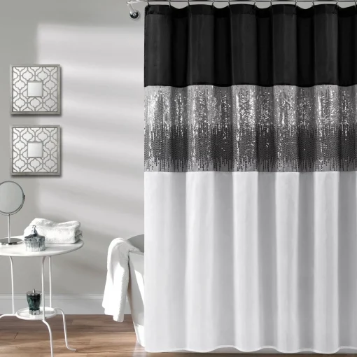 Night Sky Shower Curtain