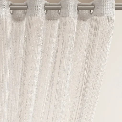 Night Sky String Thread Window Curtain Panel