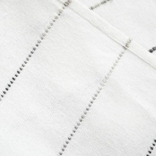 Ombre Stripe Yarn Dyed Recycled Cotton Blend Throw