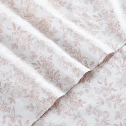 Peony Toile Cotton Sheet Set