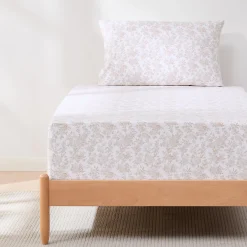 Peony Toile Cotton Sheet Set