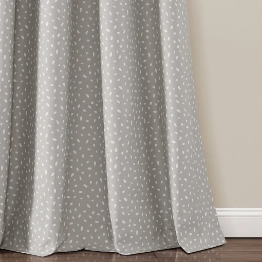 Pixie Fox Geo Blackout Window Curtain Panel