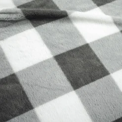 Plaid Ultra Soft Faux Fur All Season Comforter Set