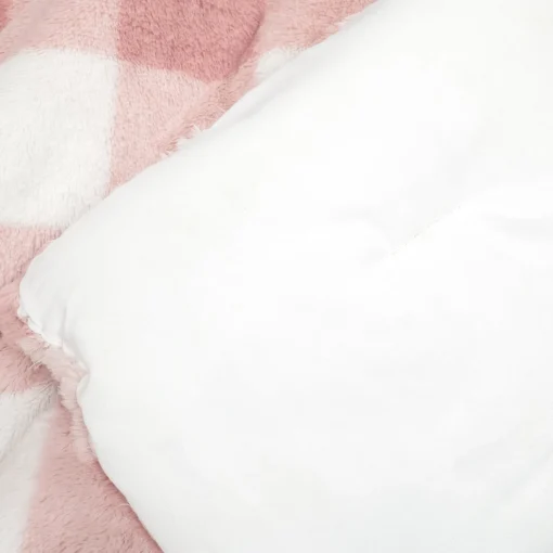 Plaid Ultra Soft Faux Fur All Season Comforter Set