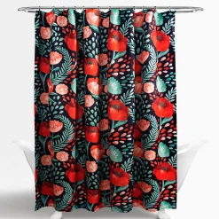 Poppy Garden Shower Curtain
