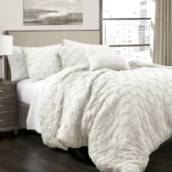 Ravello Pintuck 5 Piece Comforter Set
