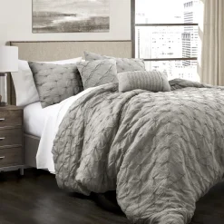 Ravello Pintuck 5 Piece Comforter Set