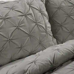 Ravello Pintuck Cotton Comforter 3 Piece Set
