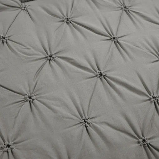 Ravello Pintuck Cotton Comforter 3 Piece Set