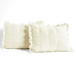 Ravello Pintuck Ruffle Skirt Bedspread Set