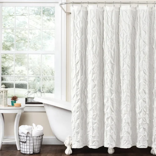 Ravello Pintuck Shower Curtain