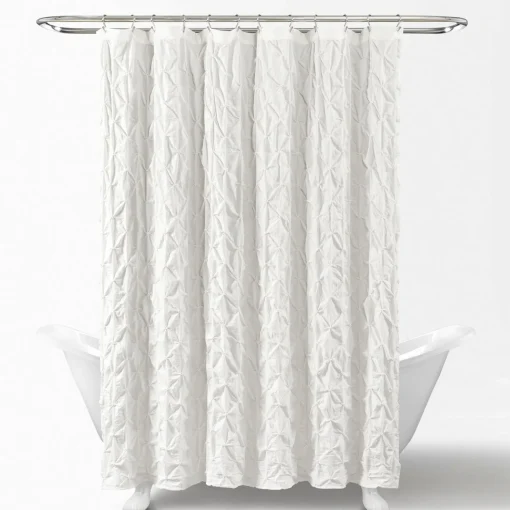 Ravello Pintuck Shower Curtain