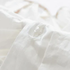 Reyna Contrast Edge Cotton Duvet Cover Set