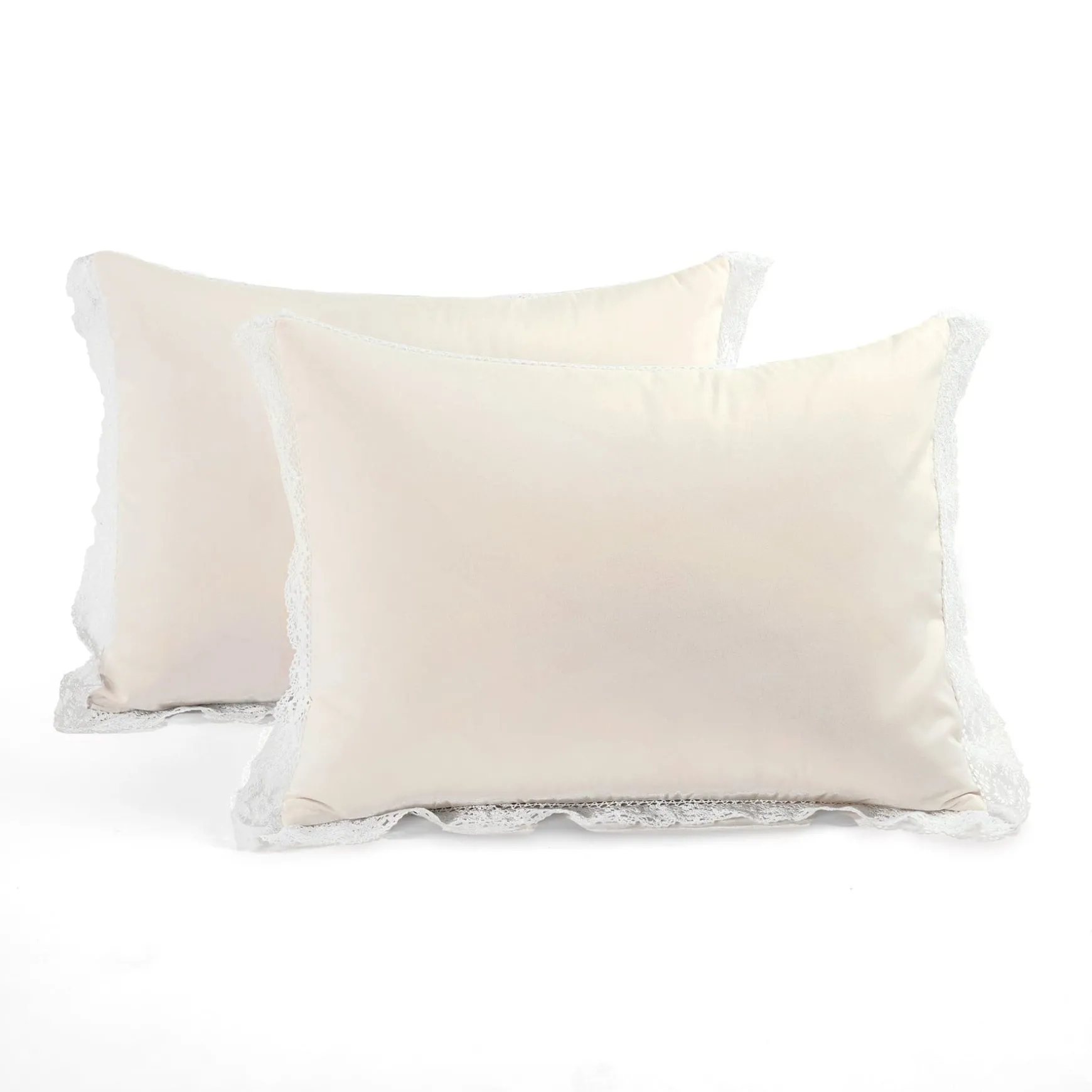 Rosalie Cottagecore Lace Trim 5 Piece Comforter Set