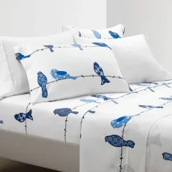 Rowley Birds 6 Piece Soft Sheet Set