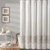 Scroll Medallion Shower Curtain