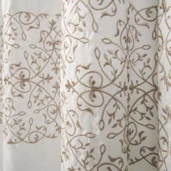 Scroll Medallion Shower Curtain